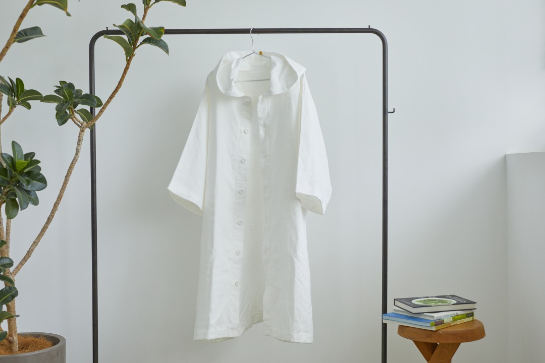 【Press Release】1/31 Poncho made of 100% organic cotton with excellent water absorbency goes on sale