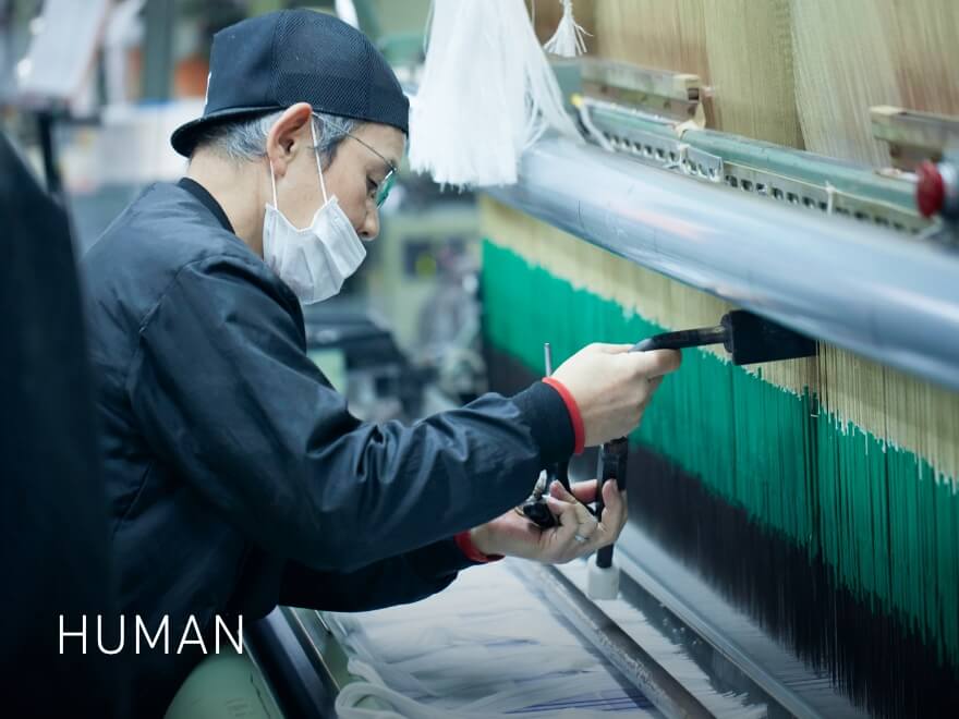Voices of Towel Craftsman working at IKEUCHI ORGANIC