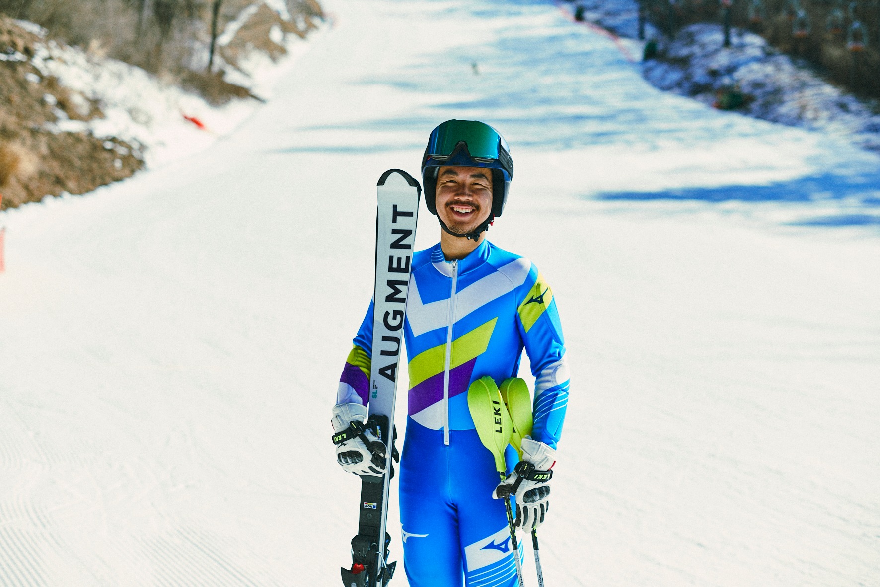 パラスキーアルペン・青木大和選手へのタオルサポートが決まりました