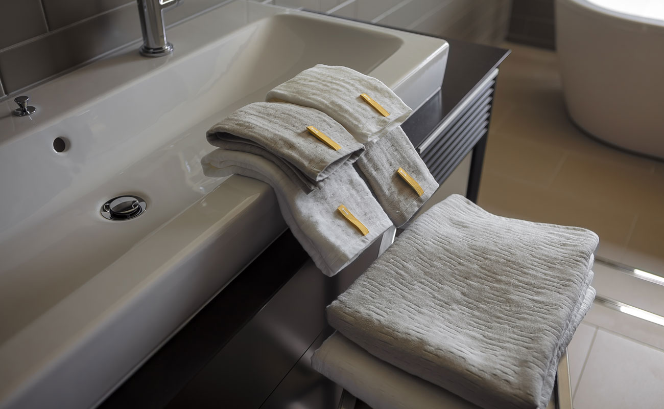 Four layers of delicate fabric The secret to lasting comfort